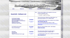 Desktop Screenshot of easiersoft.com
