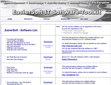 Tablet Screenshot of easiersoft.com